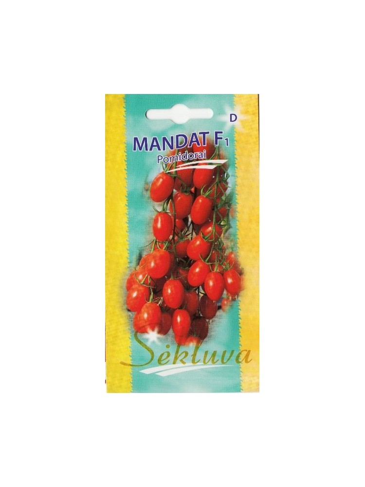 Pomidor zwyczajny 'Mandat' H, 8 nasion Pomidor zwyczajny 'Mandat' H, 8 nasion