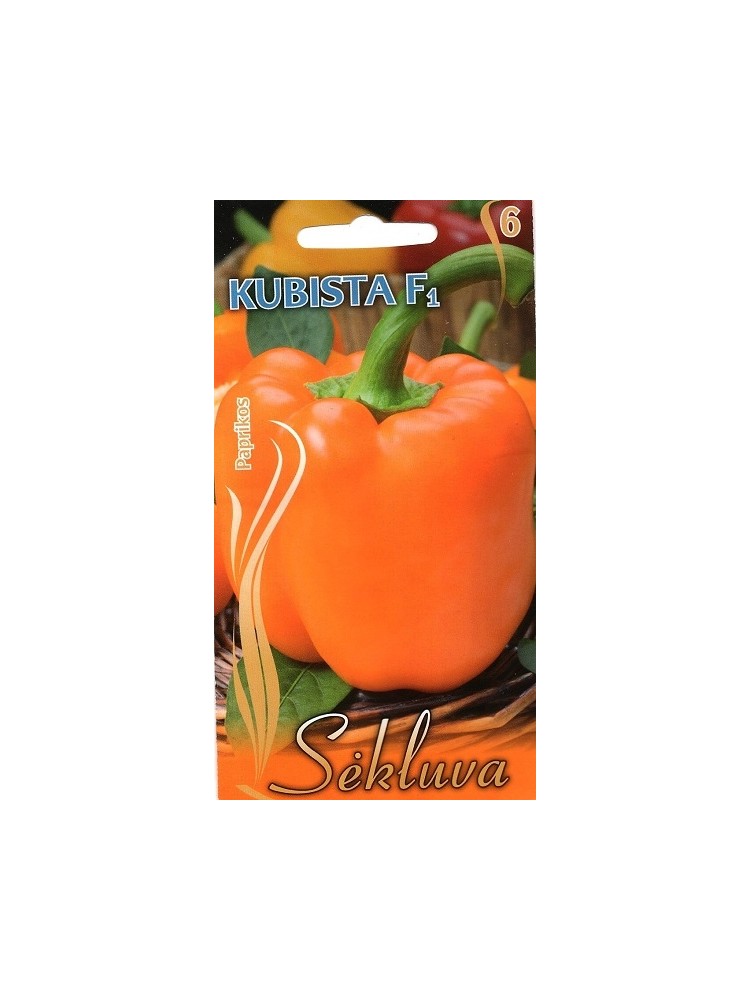 Paprika vienametė 'Kubista' H, 0,1 g