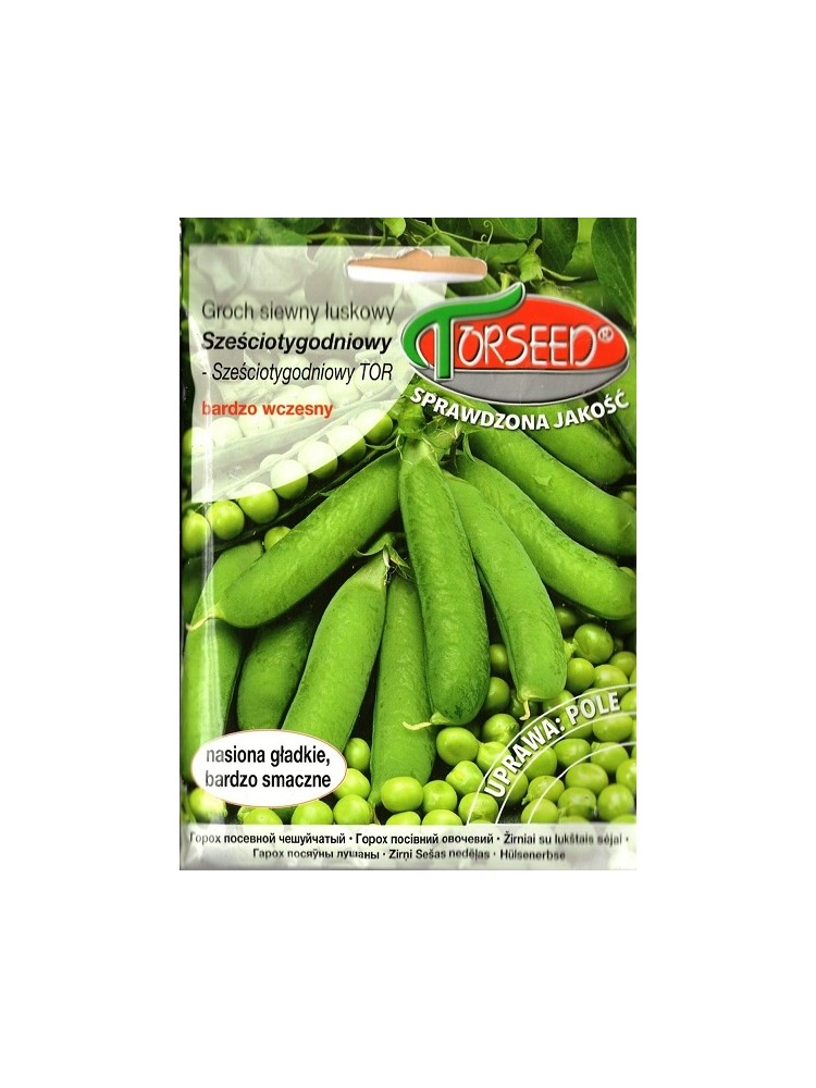 Žirniai sėjamieji 'Sześciotygodniowy' 50 g Žirniai sėjamieji 'Sześciotygodniowy' 50 g