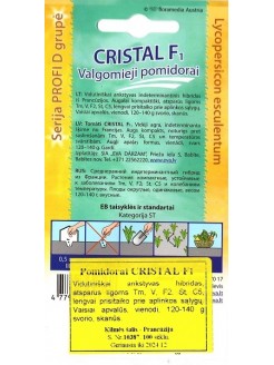 Pomidor 'Cristal' H, 100 nasion