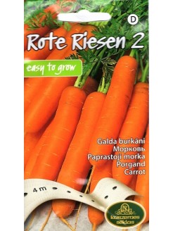 Marchew 'Rote Riesen 2' 4 m na taśmie