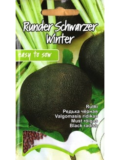 Rzodkiew 'Runder schwarzer winter' 5 g