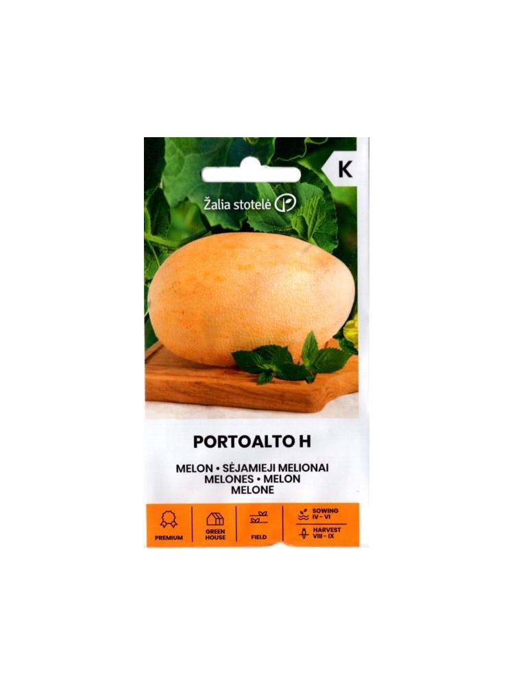 Ogórek melon 'Portoalto' H, 5 nasion