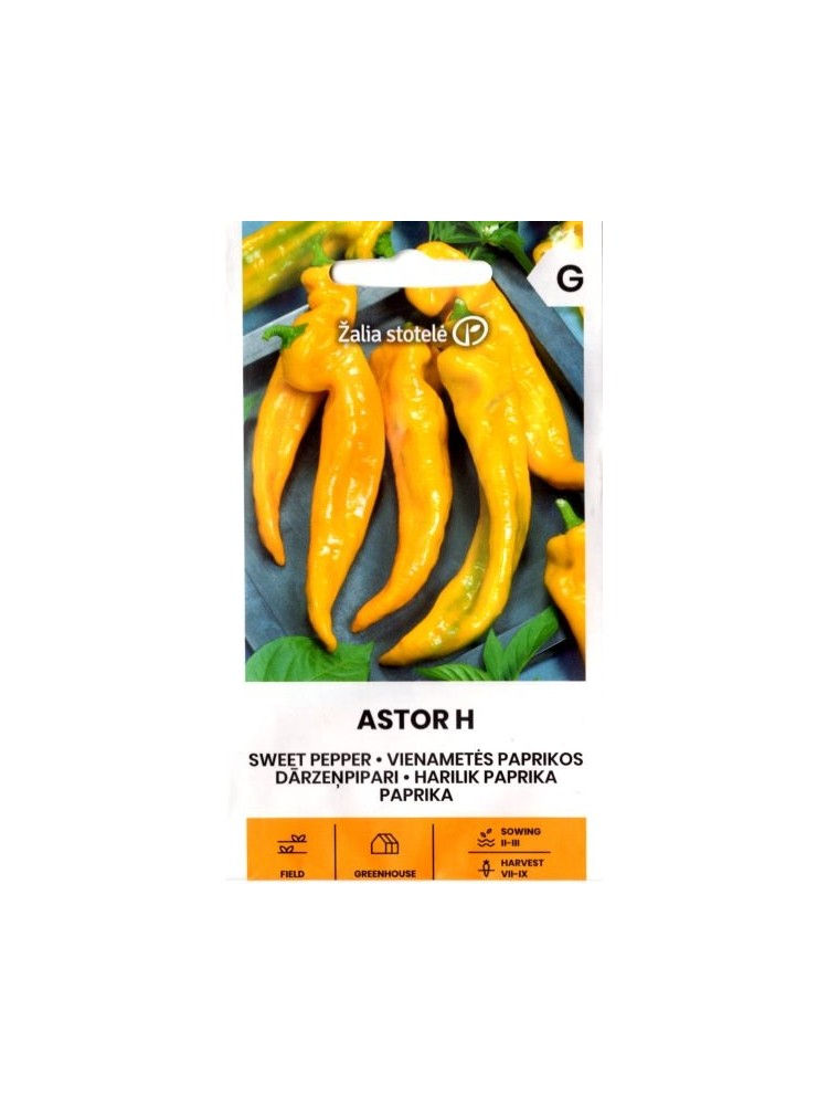Papryka roczna 'Astor' H, 0,1 g