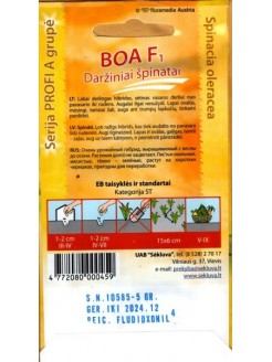 Szpinak warzywny 'Boa' H, 5 g