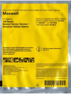 Ogórek 'Maxwell' H, 100 nasion