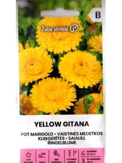VL Vaistinės medetkos (Calendula officinalis) 'Yellow Gitana' 2 g