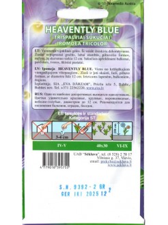 Wilec trójbarwny 'Heavenly Blue' 2 g, nasiona