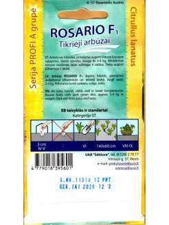 Arbuz zwyczajny 'Rosario' H, 12 nasion