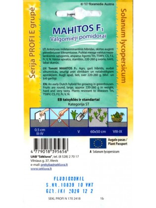 Pomidor zwyczajny 'Mahitos' H, 10 nasion
