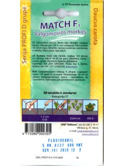 Marchew 'Match' H, 600 nasion