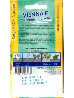 Rzodkiew 'Vienna' H, 2 g