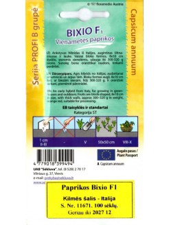 Papryka 'Bixio' H, 100 nasion