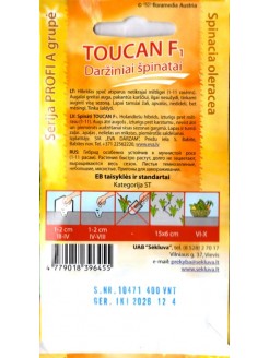 Szpinak 'Toucan' H, 400 nasion