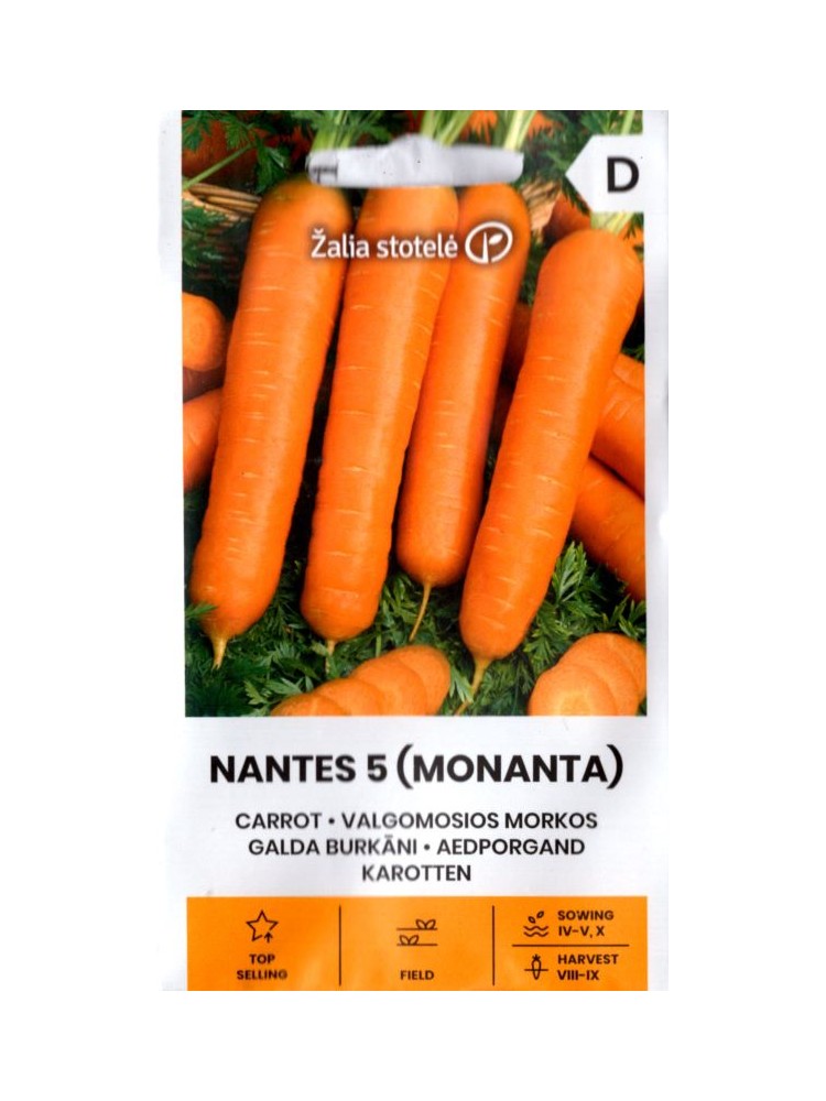 Marchew 'Nantes 5 Monanta' 2 g