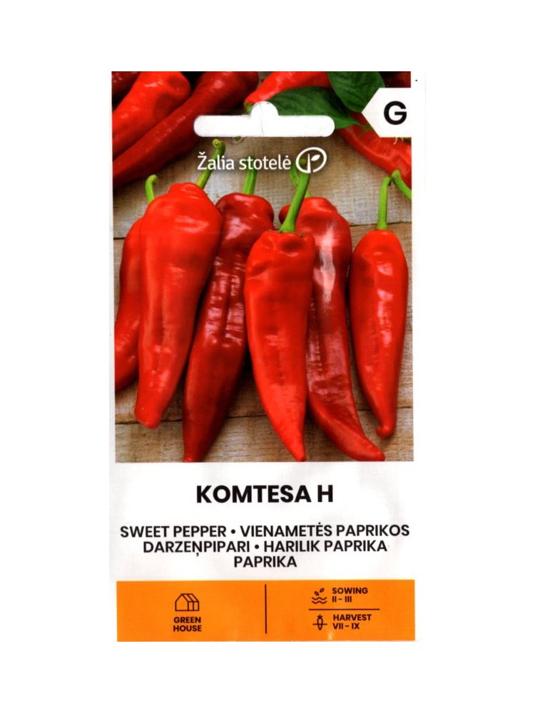 Papryka 'Komtesa' 0,1 g