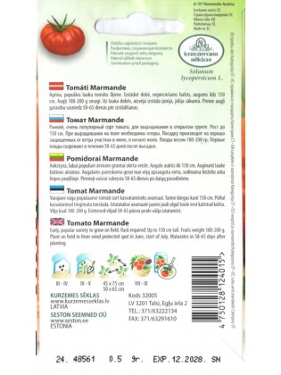 Pomidor zwyczajny 'Marmande' 0,5 g