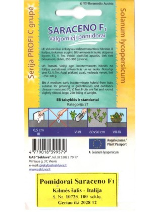 Pomidor zwyczajny 'Saraceno' H, 100 nasion
