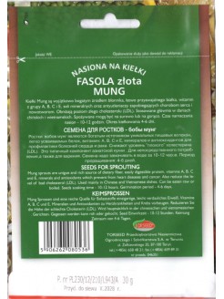 Fasola Mung 30 g, nasiona na kiełki