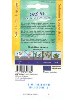 Pomidor 'Oasis' H, 10 nasion