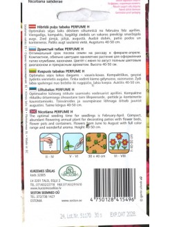 Tytoń Sandera 'Perfume' H, 30 nasion