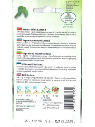 Koper 'Kurland' 5 g