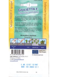 Pomidorai valgomieji 'Giulietta' H,  10 sėklų