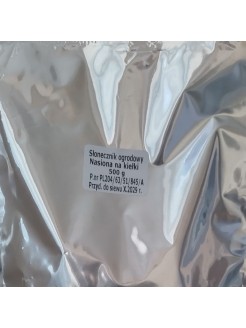 Słonecznik ogrodowy 500 g, nasiona na kiełki