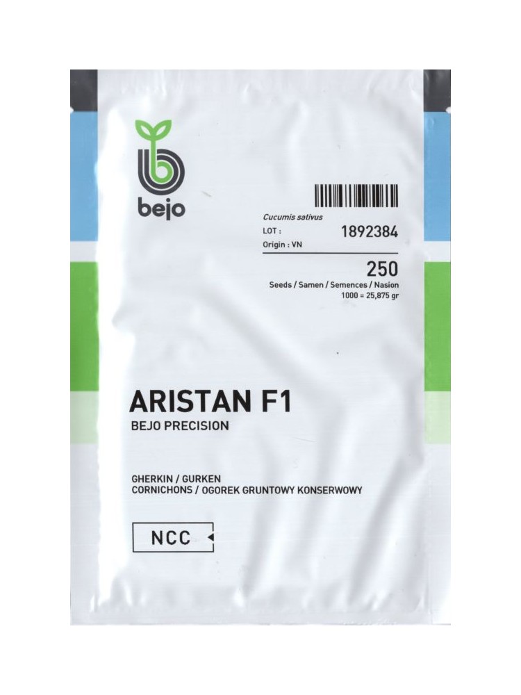 Ogórek 'Aristan' H, 250 nasion