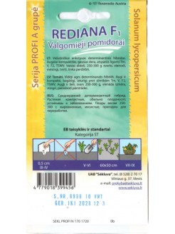 Pomidor 'Rediana' H, 10 nasion