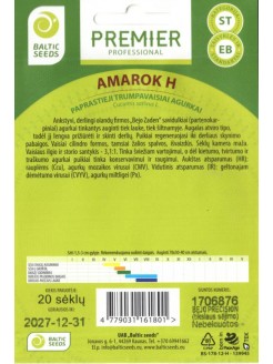 Ogórek 'Amarok' H, 20 nasion