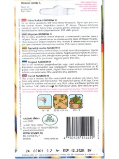 Marchew 'Rainbow' H, 0,2 g