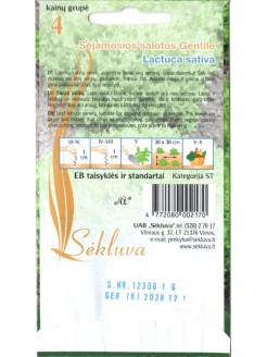 Sałata 'Gentile' 1 g