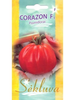 Pomidorai valgomieji 'Corazon' H,  10 sėklų